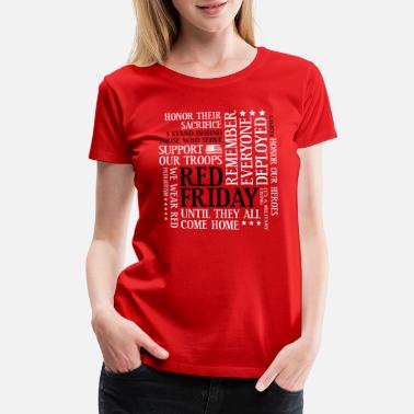 Red Friday Air Force T-Shirts | Unique 